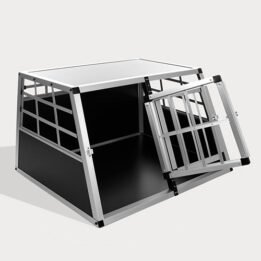 Aluminum Dog cage Large Single Door Dog cage 75a Special 66 06-0769 gmtpet.shop