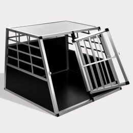 Large Double Door Dog cage With Separate board 65a 06-0774 gmtpet.shop