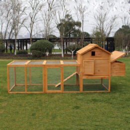 Chinese Mobile Chicken Coop Wooden Cages Large Hen Pet House gmtpet.shop