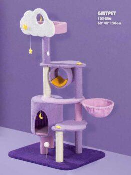 Fabricação de estrutura de escalada para gatos série fantasia OEM paraíso para gatos 105-226 gmtpet.shop