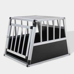 Single Door Aluminum Dog cage 75a 54cm 06-0765 Pet products factory wholesaler, OEM Manufacturer & Supplier gmtpet.shop