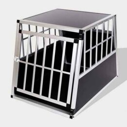 Aluminum Dog cage Large Single Door Dog cage 65a 06-0768 gmtpet.shop