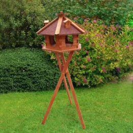 Wooden bird feeder Dia 57cm bird house 06-0979 gmtpet.shop