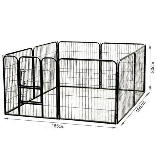 80cm Large Custom Pet Wire Playpen Outdoor Dog Kennel Metal Dog Fence 06-0125 Dog Playpen: Pet Playpen Products, Dog Goods Fence