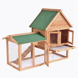 Big Wooden Rabbit House Hutch Cage Sale For Pets 06-0034 gmtpet.shop