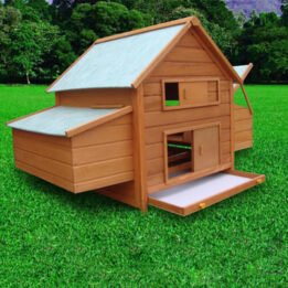 Wooden pet house Double Layer Chicken Cages Large Hen House gmtpet.shop