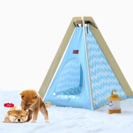 Animal Dog House Tent: OEM 100%Cotton Canvas Dog Cat Portable Washable Waterproof Small 06-0953 gmtpet.shop