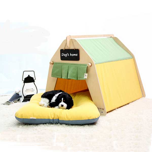 Pet Supplies Teepee Tent: Wholesale Dog Play Tent Removable Pets Bed 06-0960 Pet Tents: Pet Teepee Bed House Folding Dog Cat Tents Dog Tent outdoor pet tent