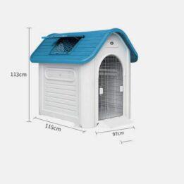 PP Material Portable Pet Dog Nest Cage Foldable Pets House Outdoor Dog House 06-1603 gmtpet.shop