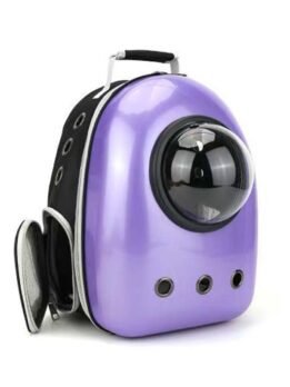 Purple upgraded side opening cat backpack 103-45014 gmtpet.shop