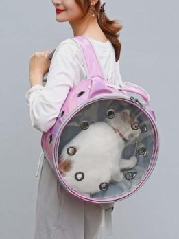 PU Transparent pet bag Cat bag backpack 103-45091 gmtpet.shop