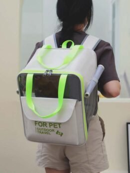 Oxford Transparent Pet Bag Cat bag Backpack 103-45093 gmtpet.shop