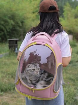 Oxford Transparent Pet Bag Cat bag Backpack 103-45096 gmtpet.shop